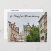 aWorld2Celebrate: Groeten uit Braunschweig! Briefkaart (Voorkant / Achterkant)