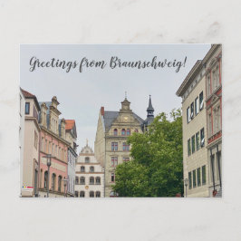 aWorld2Celebrate: Groeten uit Braunschweig! Briefkaart