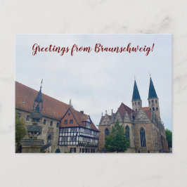aWorld2Celebrate: Groeten uit Braunschweig! Briefkaart