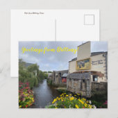 aWorld2Celebrate: Groeten uit Bretagne! Briefkaart (Voorkant / Achterkant)