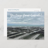 aWorld2Celebrate: Groeten uit Cancale! Briefkaart (Voorkant / Achterkant)