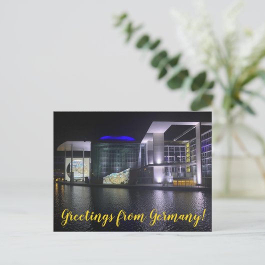 aWorld2Celebrate: Groeten uit Duitsland! Briefkaart (Staand voorkant)