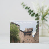 aWorld2Celebrate: Groeten uit Duitsland! Briefkaart (Staand voorkant)