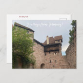 aWorld2Celebrate: Groeten uit Duitsland! Briefkaart (Voorkant / Achterkant)