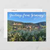 aWorld2Celebrate: Groeten uit Duitsland! Briefkaart (Voorkant / Achterkant)