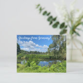 aWorld2Celebrate: Groeten uit Duitsland! Briefkaart (Staand voorkant)