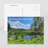 aWorld2Celebrate: Groeten uit Duitsland! Briefkaart (Voorkant / Achterkant)