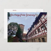 aWorld2Celebrate: Groeten uit Duitsland! Briefkaart (Voorkant / Achterkant)