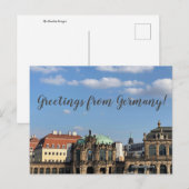 aWorld2Celebrate: Groeten uit Duitsland! Briefkaart (Voorkant / Achterkant)