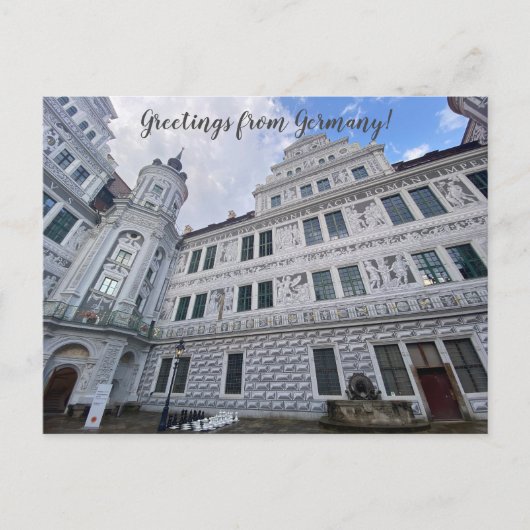 aWorld2Celebrate: Groeten uit Duitsland! Briefkaart (Voorkant)