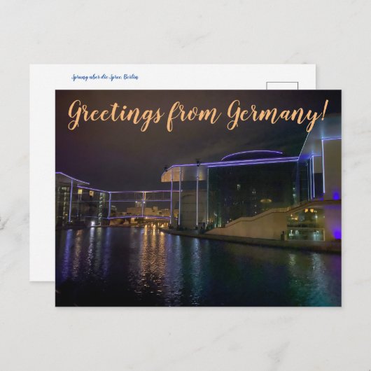 aWorld2Celebrate: Groeten uit Duitsland! Briefkaart (Voorkant / Achterkant)