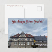 aWorld2Celebrate: Groeten uit Duitsland! Briefkaart (Voorkant / Achterkant)