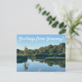 aWorld2Celebrate: Groeten uit Duitsland! Briefkaart (Staand voorkant)
