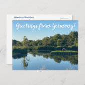 aWorld2Celebrate: Groeten uit Duitsland! Briefkaart (Voorkant / Achterkant)