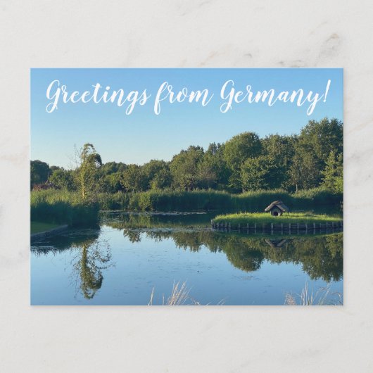 aWorld2Celebrate: Groeten uit Duitsland! Briefkaart (Voorkant)