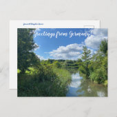 aWorld2Celebrate: Groeten uit Duitsland! Briefkaart (Voorkant / Achterkant)