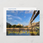 aWorld2Celebrate: Groeten uit Duitsland! Briefkaart (Voorkant / Achterkant)