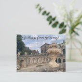 aWorld2Celebrate: Groeten uit Duitsland! Briefkaart (Staand voorkant)