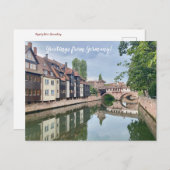 aWorld2Celebrate: Groeten uit Duitsland! Briefkaart (Voorkant / Achterkant)