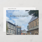 aWorld2Celebrate: Groeten uit Duitsland! Briefkaart (Voorkant / Achterkant)