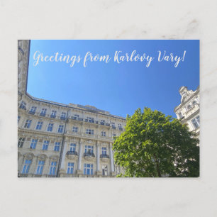 aWorld2Celebrate: Groeten uit Karlovy Vary! Briefkaart