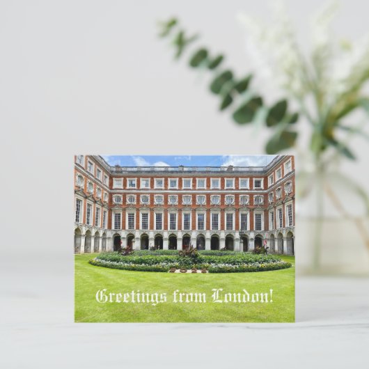 aWorld2Celebrate: Groeten uit Londen! Briefkaart (Staand voorkant)