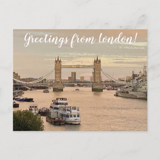 aWorld2Celebrate: Groeten uit Londen! Briefkaart (Voorkant)