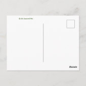 aWorld2Celebrate: Groeten uit Parijs! Briefkaart (Achterkant)