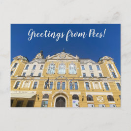 aWorld2Celebrate: Groeten uit Pécs! Briefkaart