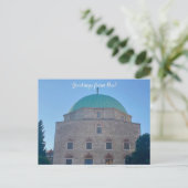 aWorld2Celebrate: Groeten uit Pécs! Briefkaart (Staand voorkant)