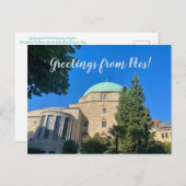 aWorld2Celebrate: Groeten uit Pécs! Briefkaart (Voorkant / Achterkant)