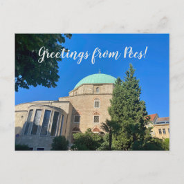 aWorld2Celebrate: Groeten uit Pécs! Briefkaart