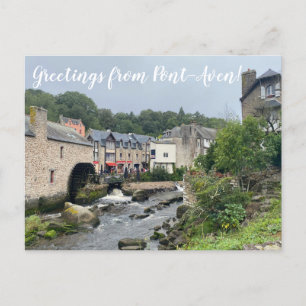 aWorld2Celebrate: Groeten uit Pont-Aven! Briefkaart