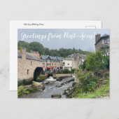 aWorld2Celebrate: Groeten uit Pont-Aven! Briefkaart (Voorkant / Achterkant)