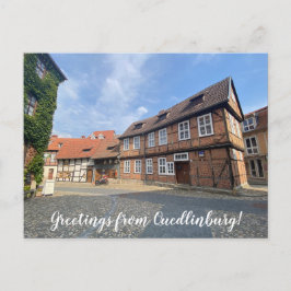aWorld2Celebrate: Groeten uit Quedlinburg! Briefkaart