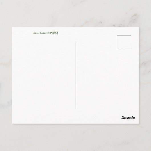 aWorld2Celebrate: Groeten uit Roemenië! Briefkaart (Achterkant)