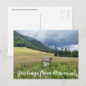 aWorld2Celebrate: Groeten uit Roemenië! Briefkaart (Voorkant / Achterkant)