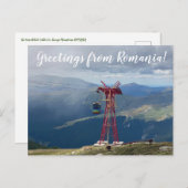 aWorld2Celebrate: Groeten uit Roemenië! Briefkaart (Voorkant / Achterkant)