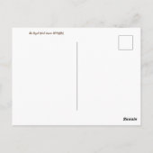 aWorld2Celebrate: Groeten uit Sinaia! Briefkaart (Achterkant)