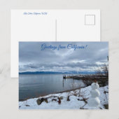 aWorld2Celebrate: Groeten van Lake Tahoe! Briefkaart (Voorkant / Achterkant)
