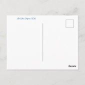 aWorld2Celebrate: Groeten van Lake Tahoe! Briefkaart (Achterkant)