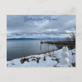 aWorld2Celebrate: Groeten van Lake Tahoe! Briefkaart (Voorkant)