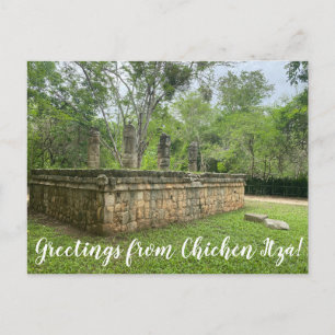 aWorld2Celebrate: Groeten vanuit Chichén Itzá! Briefkaart