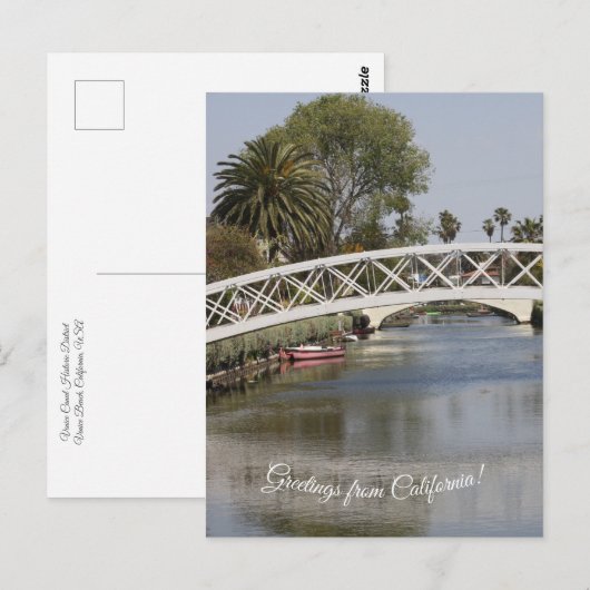 aWorld2Celebrate: Historisch district Venetië Cana Briefkaart (Voorkant / Achterkant)