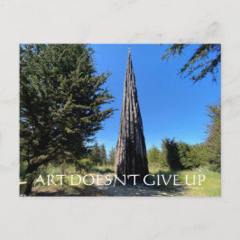 aWorld2Celebrate: KUNST GEEFT NIET OP Briefkaart