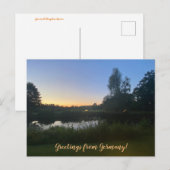 aWorld2Celebrate: Spreewald, Duitsland Briefkaart (Voorkant / Achterkant)