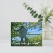 aWorld2Celebrate: Zwanenmeer, Spreewald Briefkaart (Staand voorkant)