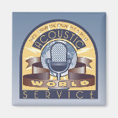 AWS 2-inch Square Magnet (Voorkant)