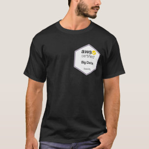 AWS CERTIFIED BIG DATA SPECIALTY LOGO CLOUD T-SHIRT