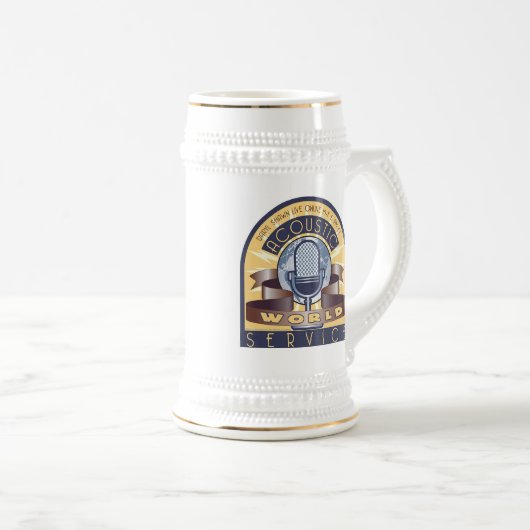 AWS Stein, 22 oz Bierpul (Voorkant rechts)